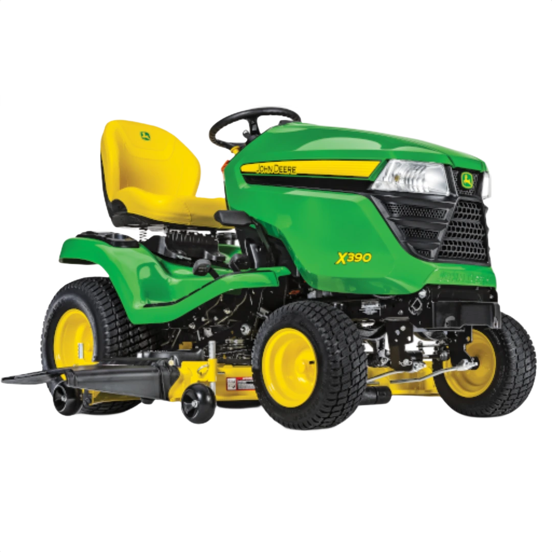John Deere X390 Lawn Tractor with 54-In. Accel Deep Deck