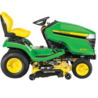 John Deere X380 Lawn Tractor with 54-In. Accel Deep Deck