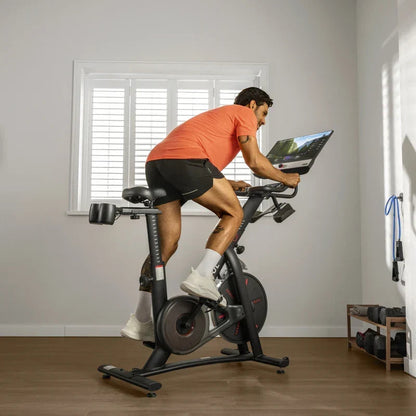 Yesoul Exercise Bike G1M Max (Bike with Screen) Smart Exercise Bike with 21.5″ HD Screen,Low Noise Indoor Cycling Bike for Home Gym Fitness Equipment Trainer four-speaker surround sound