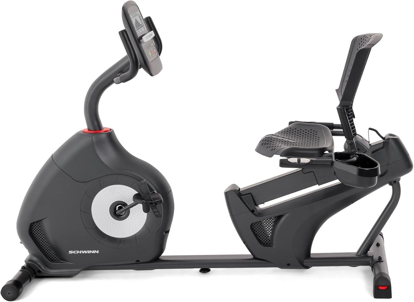 Schwinn 230 Recumbent Exercise Bike with Explore the World and Zwift Compatibility