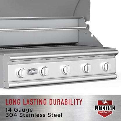 Bull Outlaw 30 inch 4 Burner Built in Natural Gas Grill