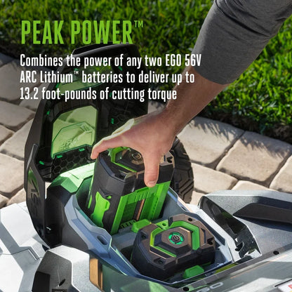 POWER+ Mower 30″ Super Composite Deck with Dual Motors Kit (Two 6Ah Batteries)