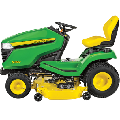 John Deere X390 Lawn Tractor with 54-In. Accel Deep Deck