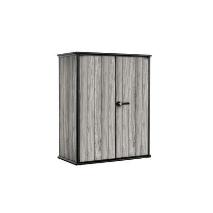 Keter Vertical Storage Shed Storm Grey