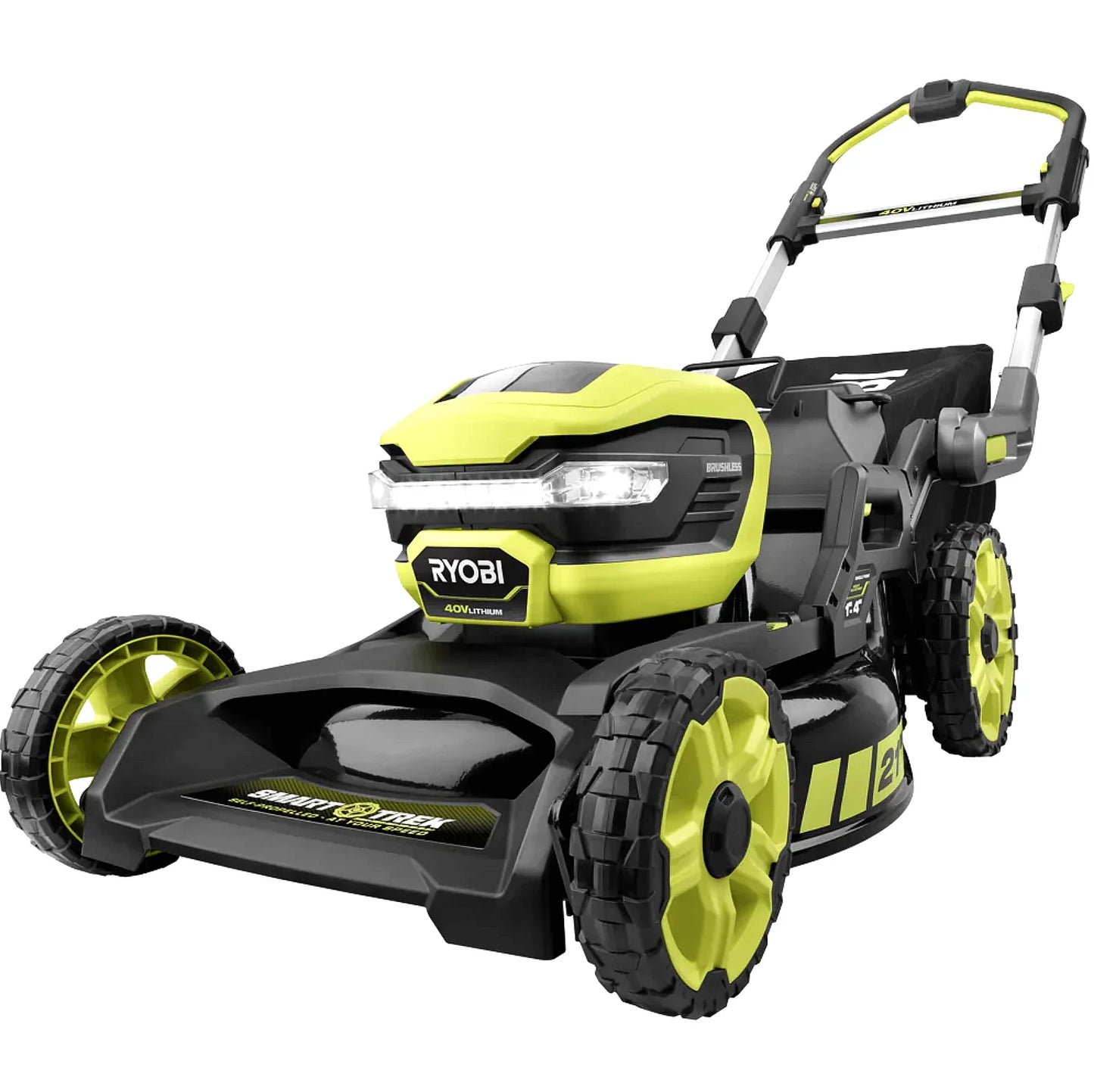 Ryobi 40V HP Brushless 21-Inch Self-Propelled Lawn Mower Kit with (2) 6.0Ah Batteries