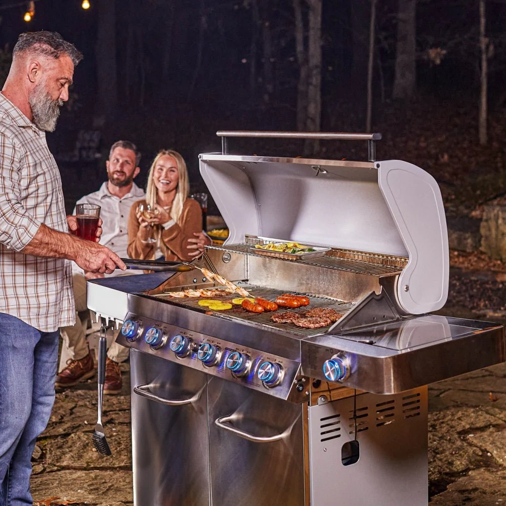 Monument Grills 6-Burner Propane Gas Grills 77352 - Image 9