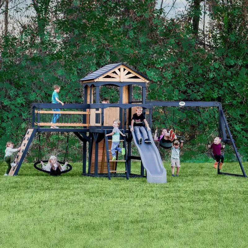 Backyard Discovery Timber Crossing Swing Set - Image 5