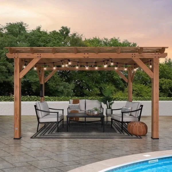 14×10 Delray Pergola - Image 8