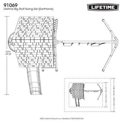 Lifetime Big Stuff Swing Set - Image 9