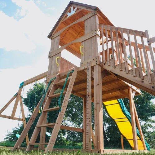 Backyard Discovery Malibu Cedar Swing Set - Image 4