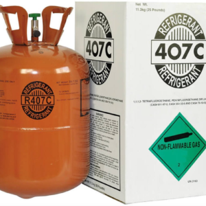 25lb R-407C Refrigerant, Factory Sealed