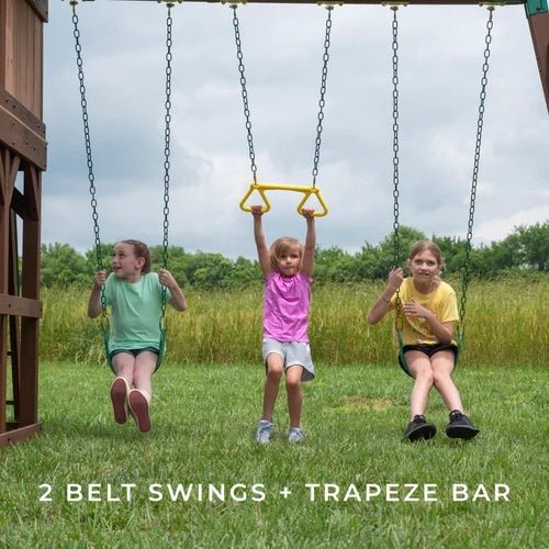 Backyard Discovery Skyfort III Swing Set - Image 2