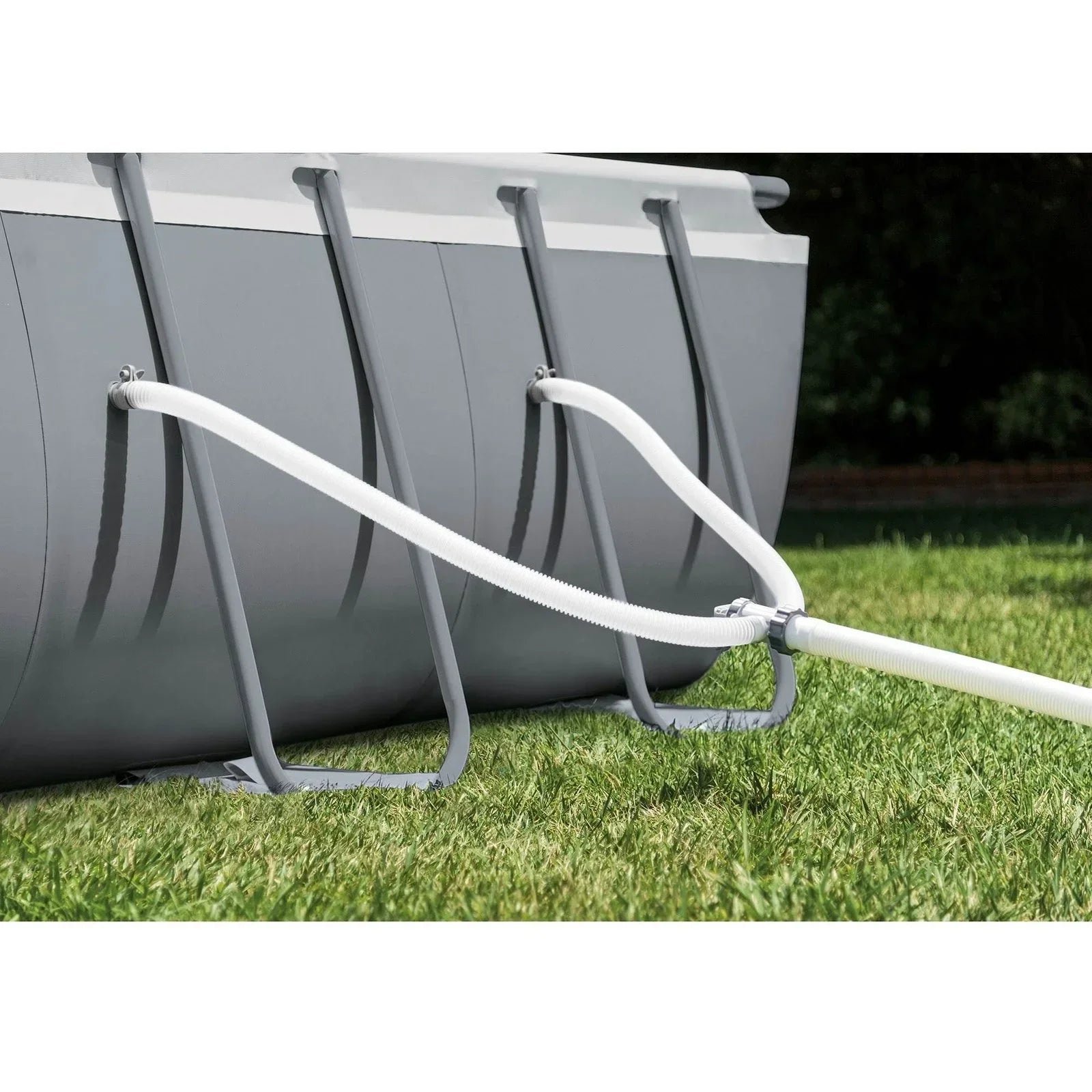 Intex 24′ x 12′ x 52″ Ultra XTR Rectangular Frame Swimming Pool Set + Pumps - Image 3
