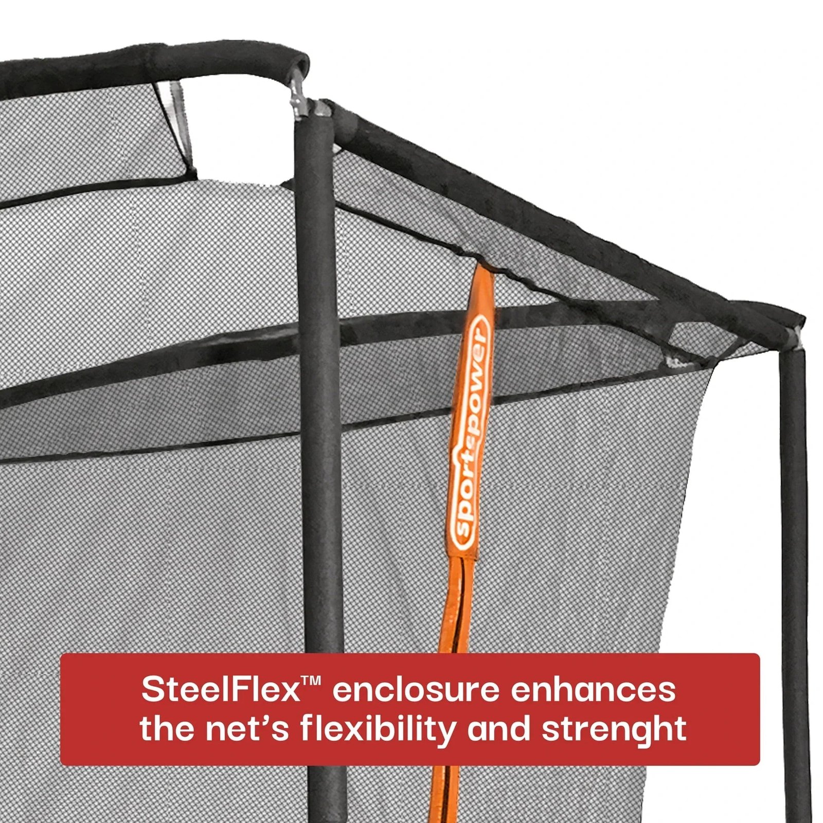 Sportspower Bounce Pro 9ft x 15ft Rectangular Trampoline - Image 3