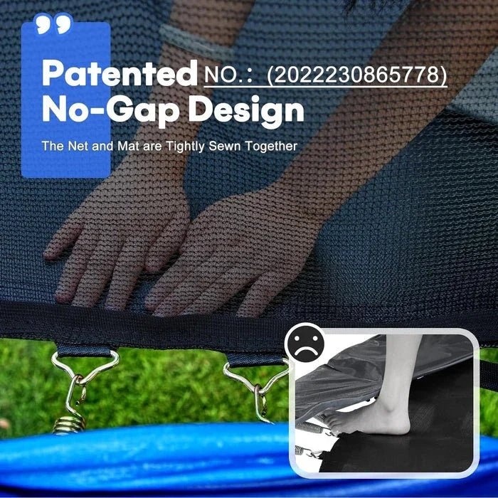 Zupapa 1800LBS/2500LBS Rectangular Trampoline - Image 4