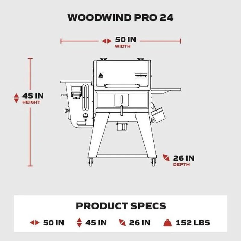 Camp Chef Woodwind Pro 24 Pellet Grills - Image 4
