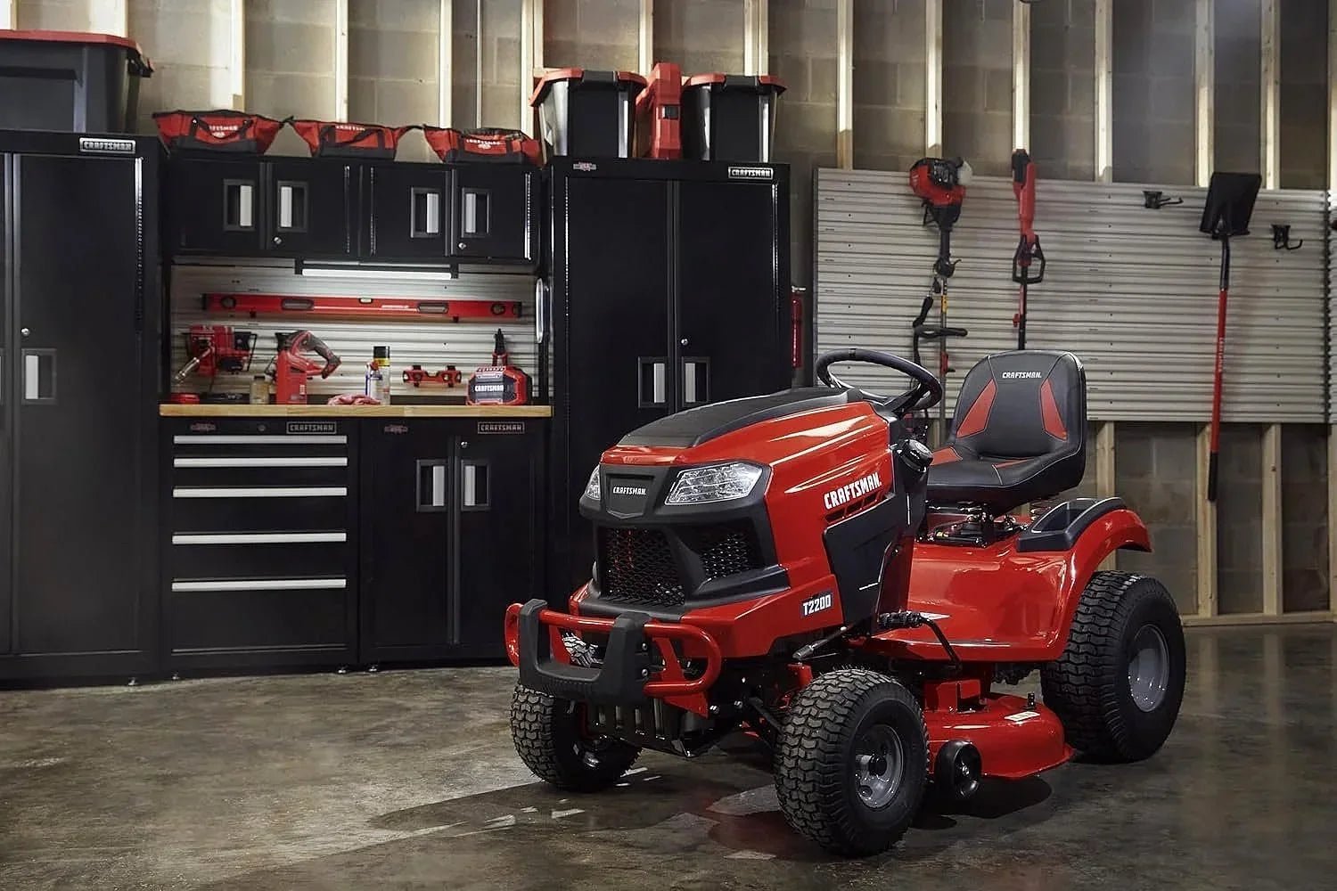 Craftsman T2200K 42-inch 20 HP Hydrostatic Gas Riding Lawn Mower - Image 7