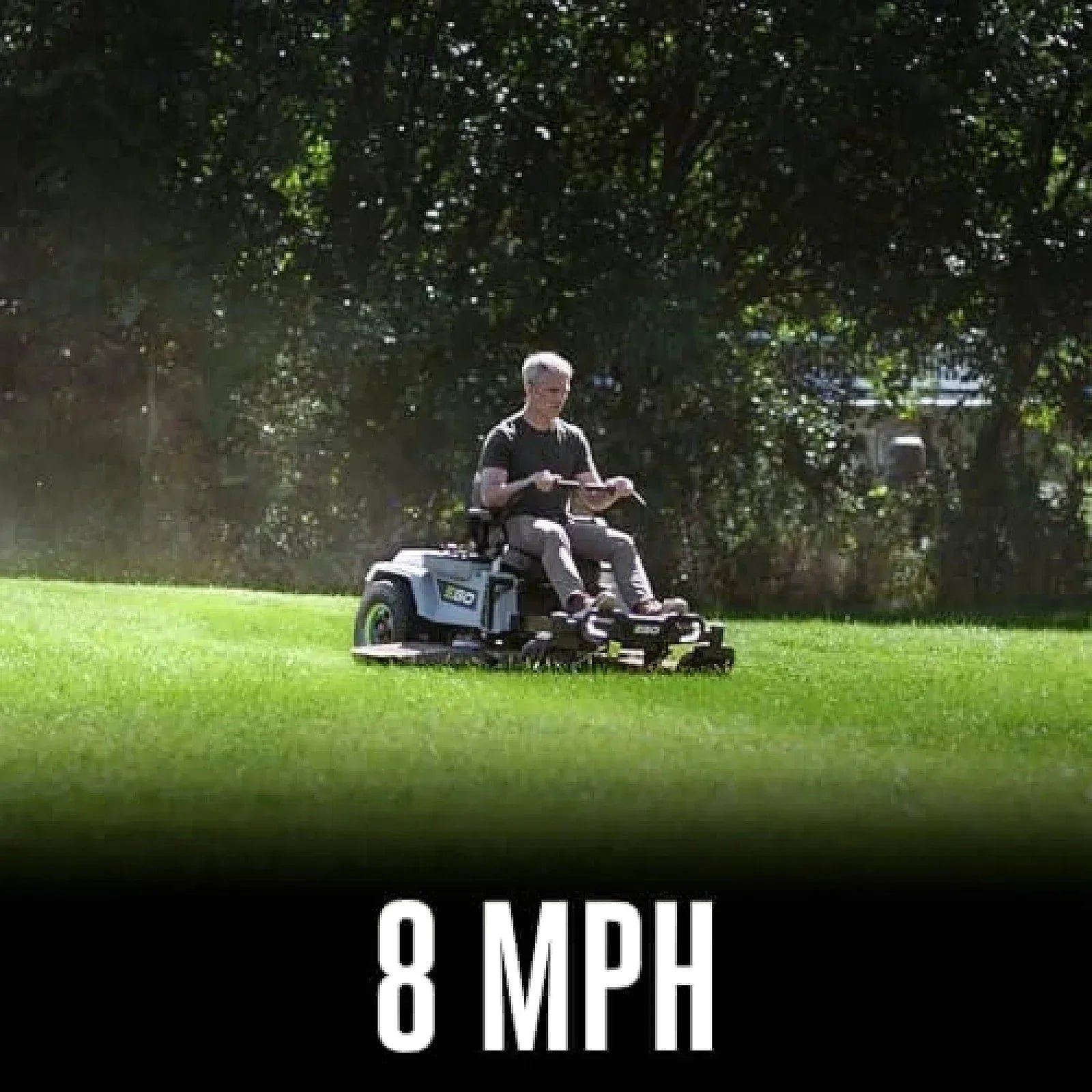 EGO Power+ Electric Riding Lawn Mower, 52″ Deck with Zero Turn Radius, Includes (6) 56V 12.0Ah Batteries and Charger – ZT5207L - Image 6