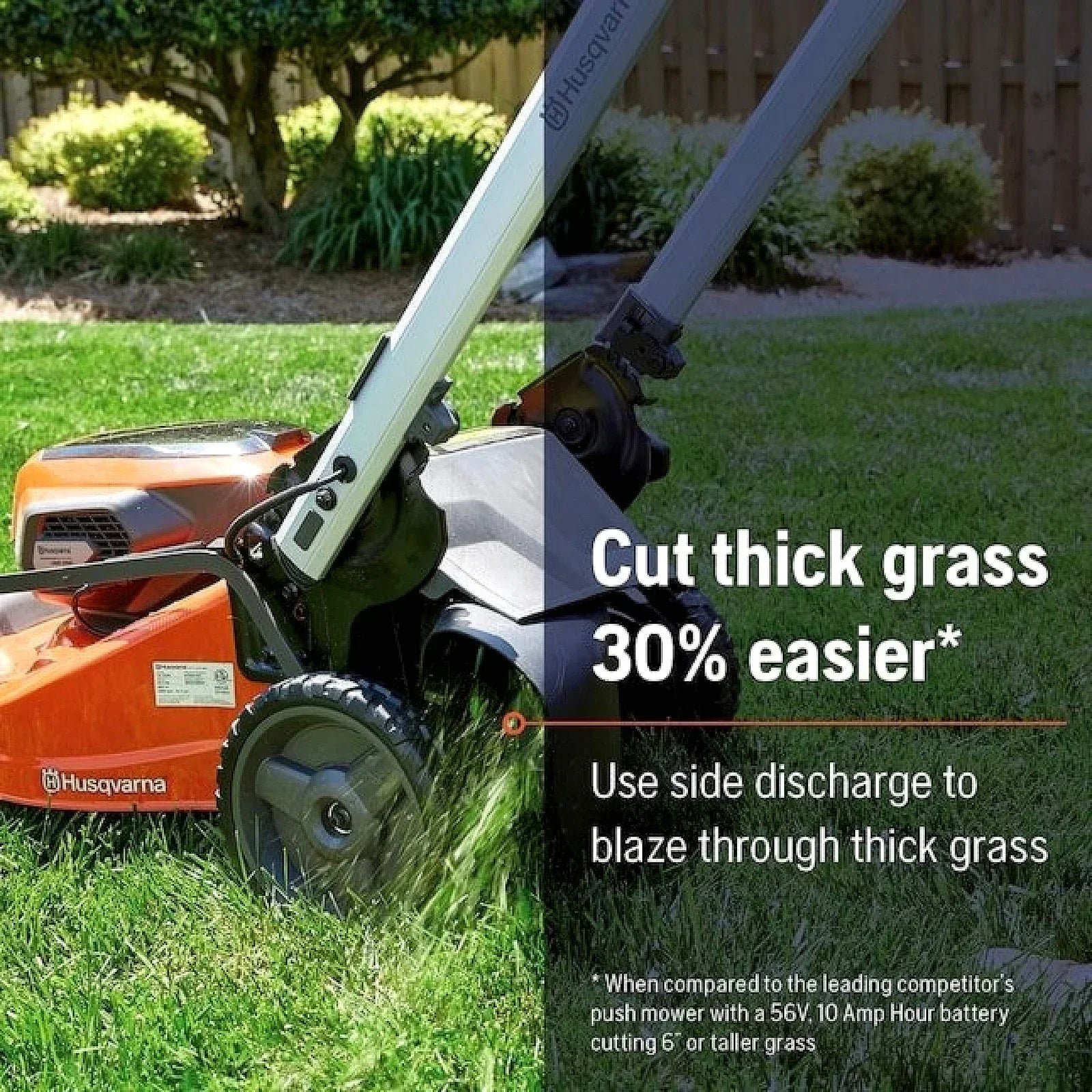 Husqvarna Lawn Xpert LE322R 40-Volt 21-in Self-Propelled Battery Push Mower - Image 4