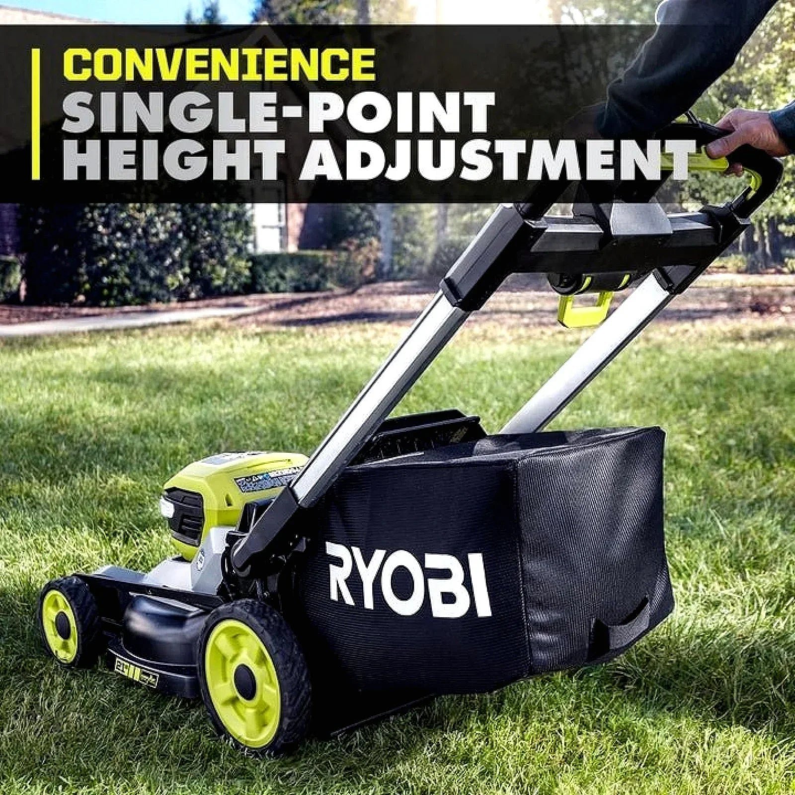 RYOBI 40V HP Brushless 21″ Self-Propelled Multi-Blade Lawn Mower Kit - Image 2