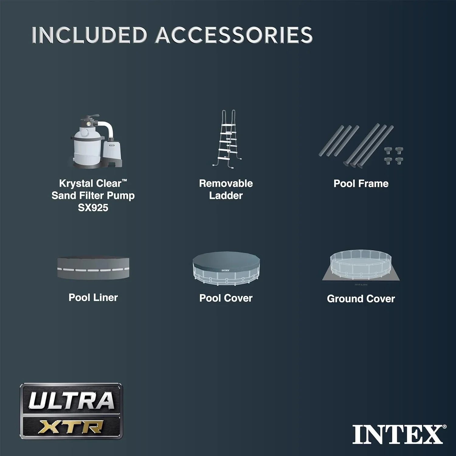 Intex Ultra XTR 14 ft. Round 42 in. Deep Soft Sided Above Ground Swimming Pools - Image 2