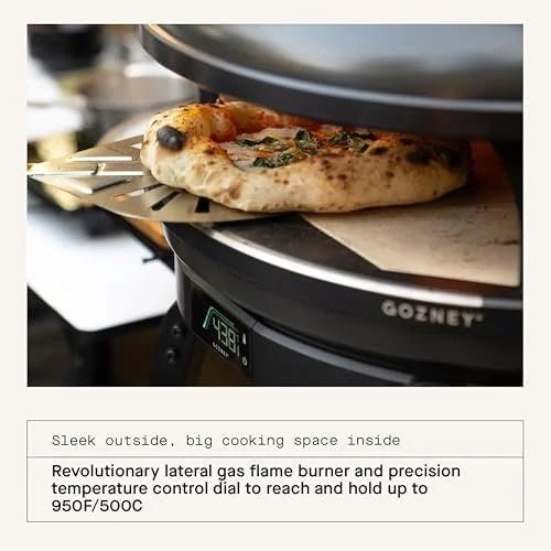 Gozney Arc Pizza Oven, Off Black, Gas Burner, Precision Temperature Controls - Image 4