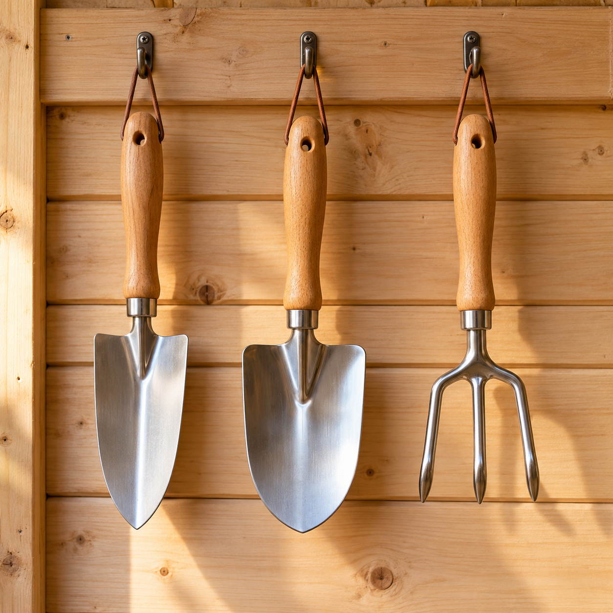 Mini 3-Piece Garden Tool Set – Shovel, Spade & Rake - Image 5