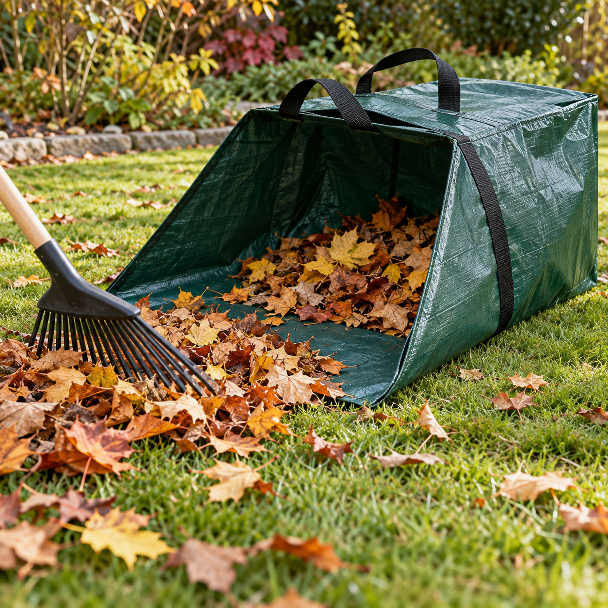 Reusable 150L Half-Dustpan Garden Waste Bag - Image 3